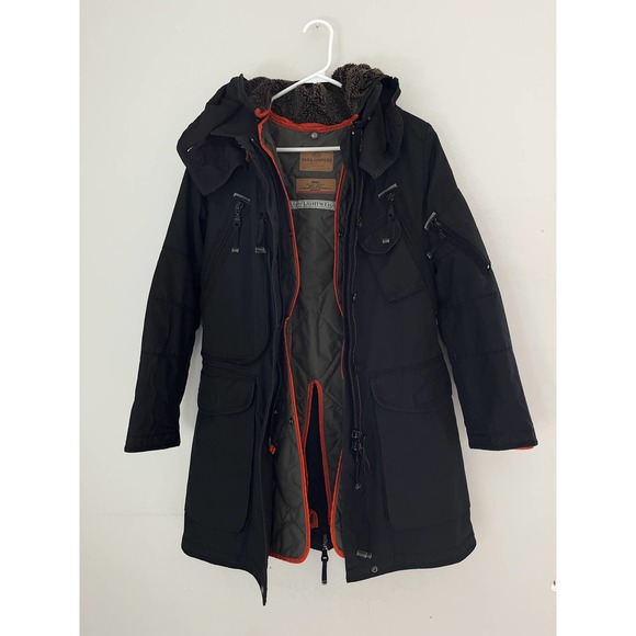 Parajumpers Women's Midseason Lightweight Series‎ Parka in Black Size Small - Picture 1 of 10